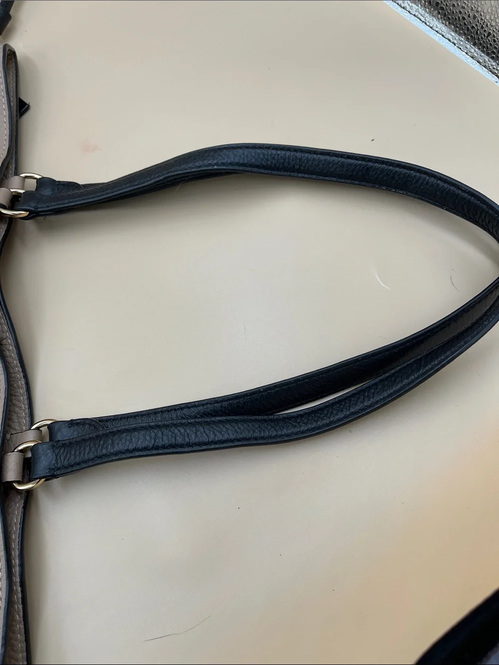 Coach pebbled leather